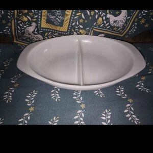Pyrex White Divided Serving Dish